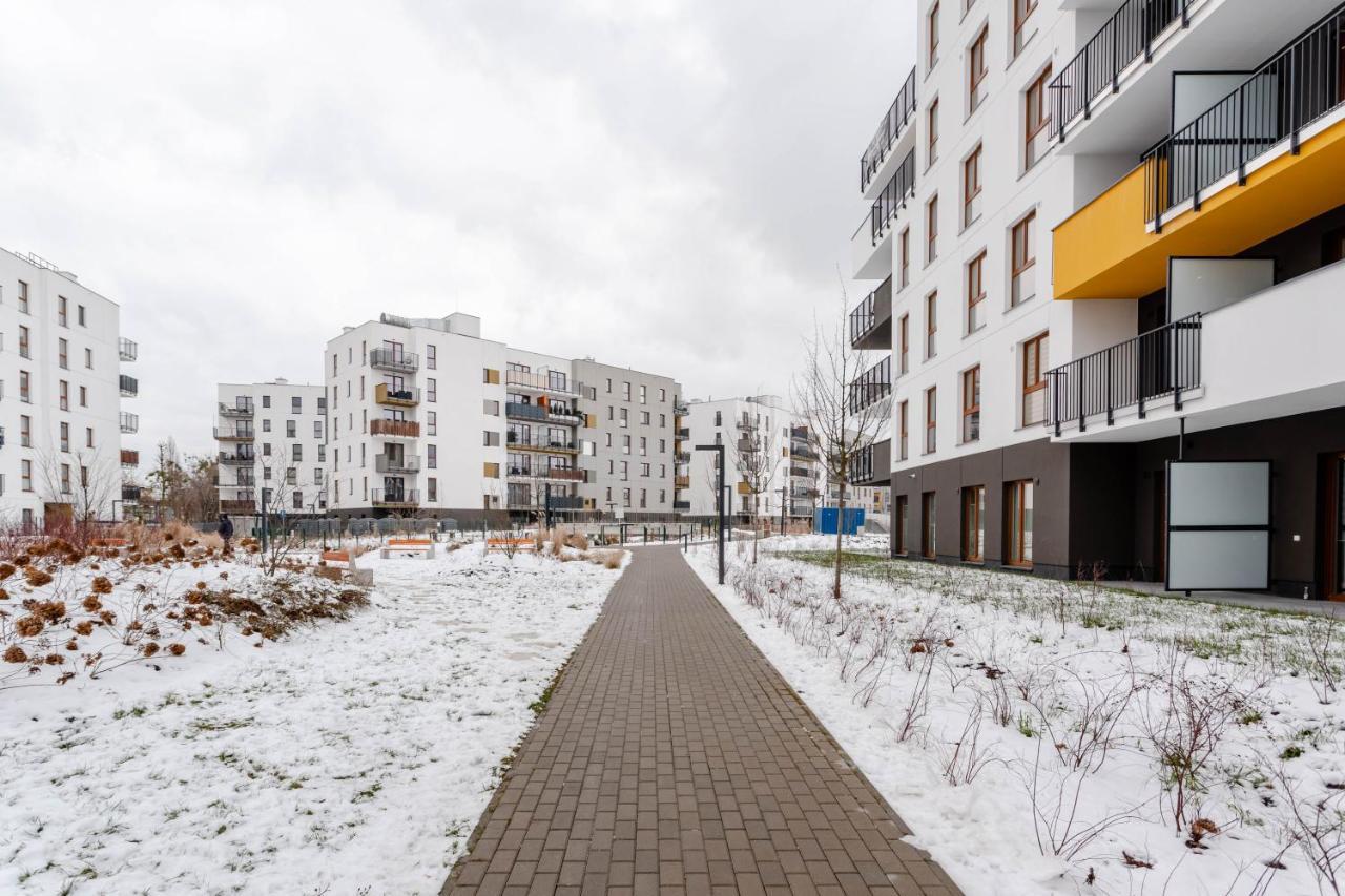 Chill Apartments Marywilska Warszawa Exteriör bild